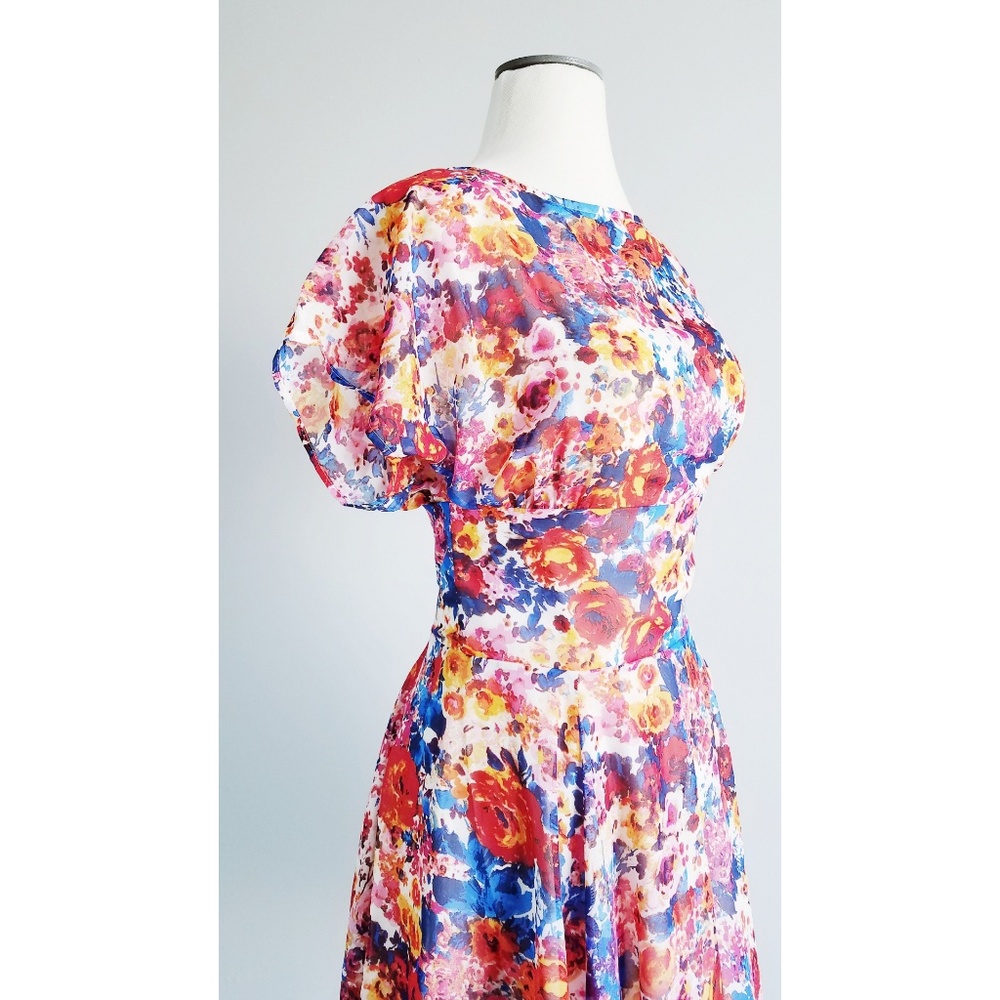 Shabby Apple Tulip Tree Floral Dress